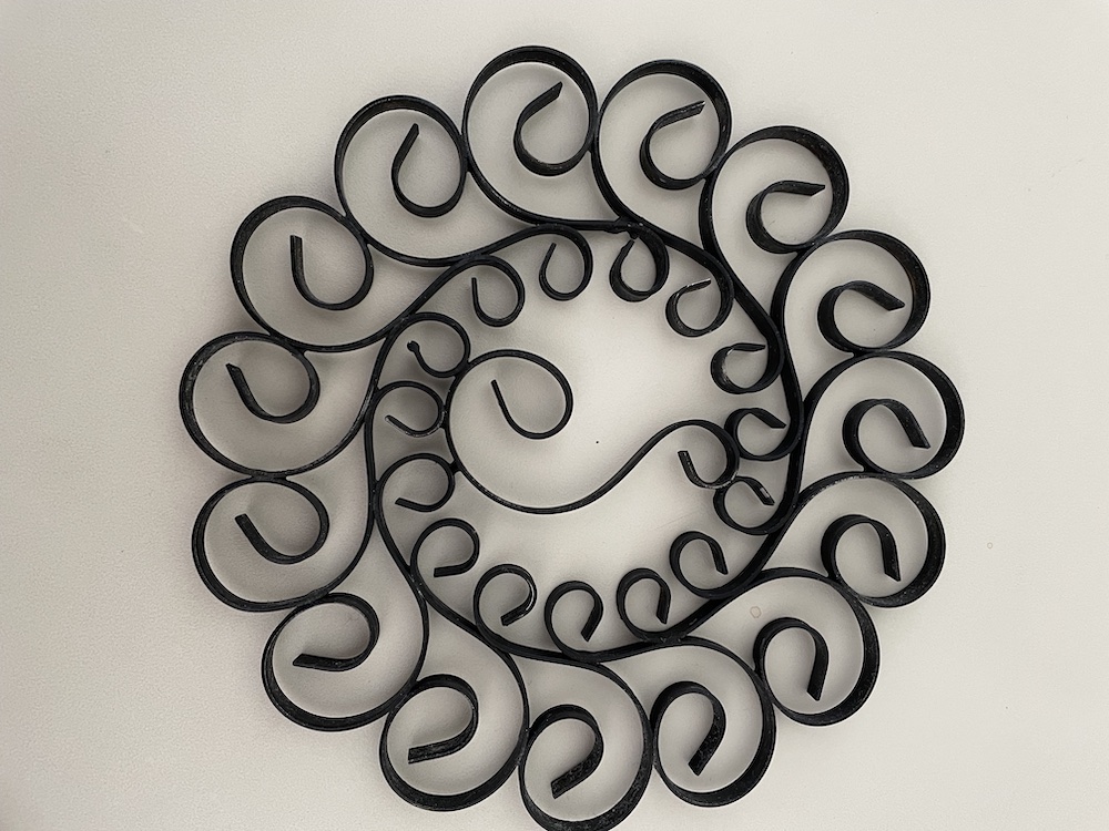 early projects: metal trivet