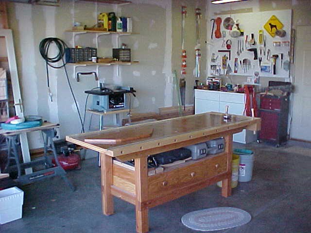 the garage woodshop